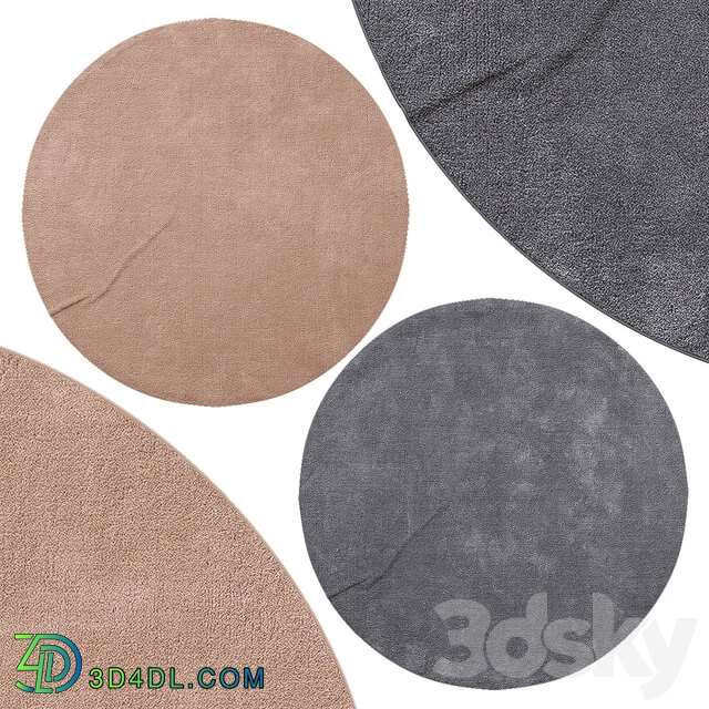 Circle rugs No. 003