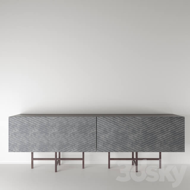 Sideboard Chest of drawer Pergamo Velvet Buffet