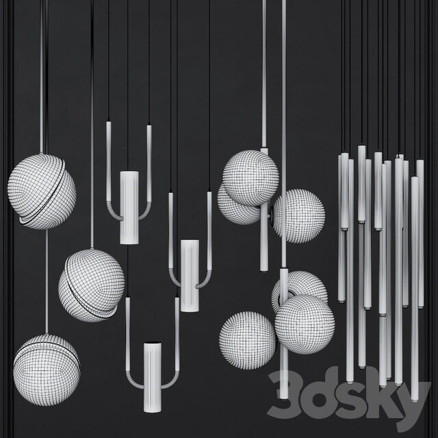 Pendant light Pendant lights set 025