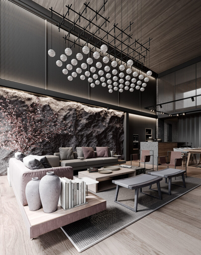  3D Apartment Interior By Pham Hieu