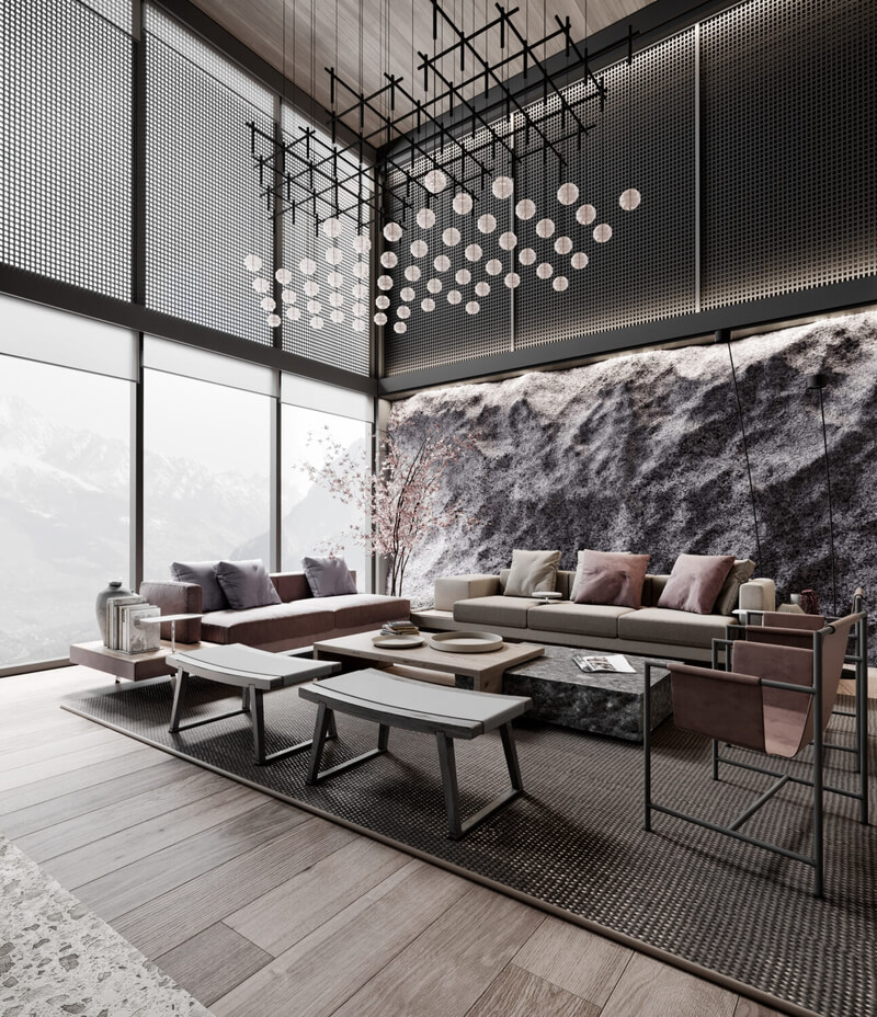  3D Apartment Interior By Pham Hieu