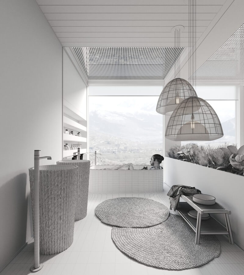  3D Apartment Interior By Pham Hieu