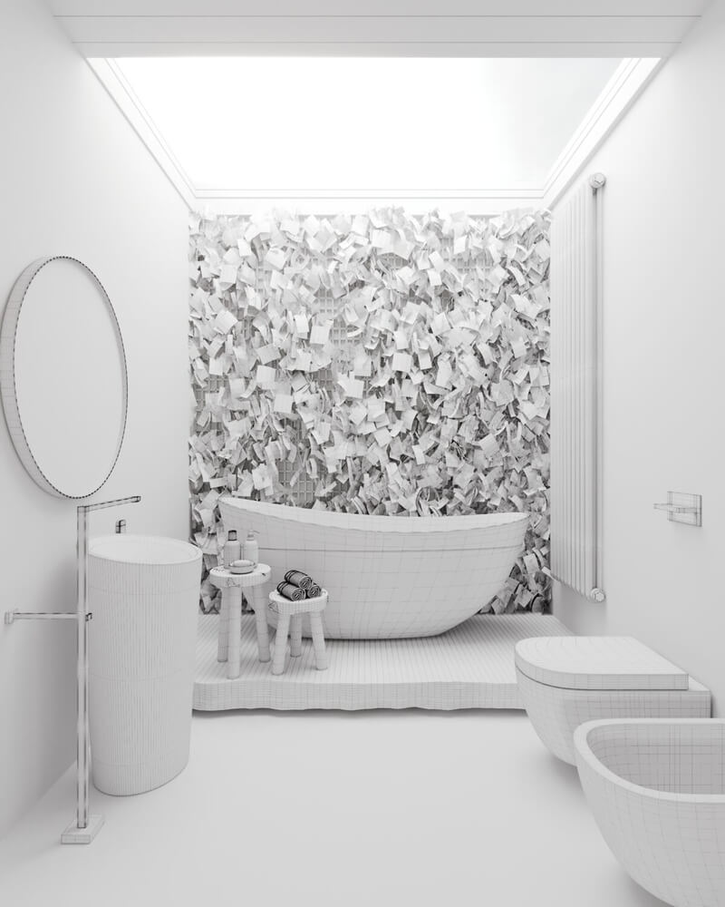  3D Apartment Interior By Pham Hieu