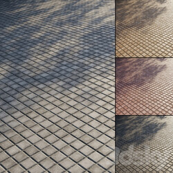 Concrete paving slabs Type 17 