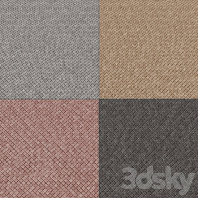 Concrete paving slabs Type 17