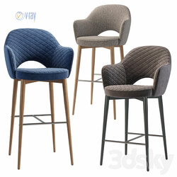 Deephouse. Bar stool semi bar Martin 