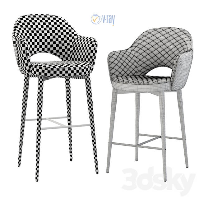 Deephouse. Bar stool semi bar Martin