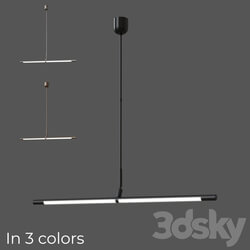 Circa Rousseau Large Linear Pendant Pendant light 3D Models 