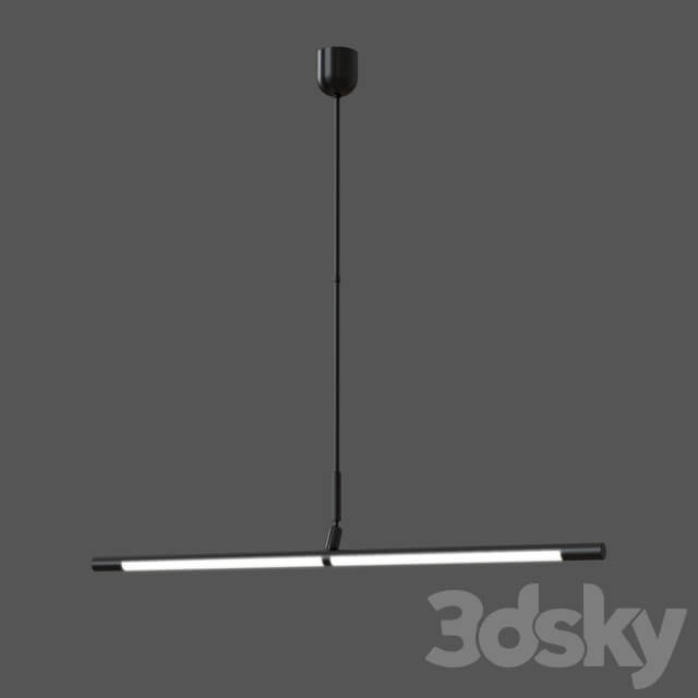 Circa Rousseau Large Linear Pendant Pendant light 3D Models