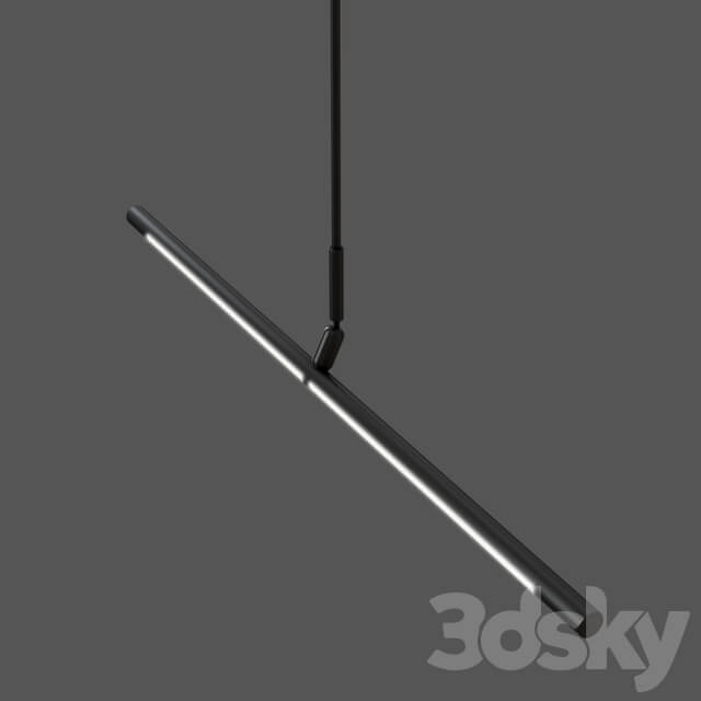 Circa Rousseau Large Linear Pendant Pendant light 3D Models