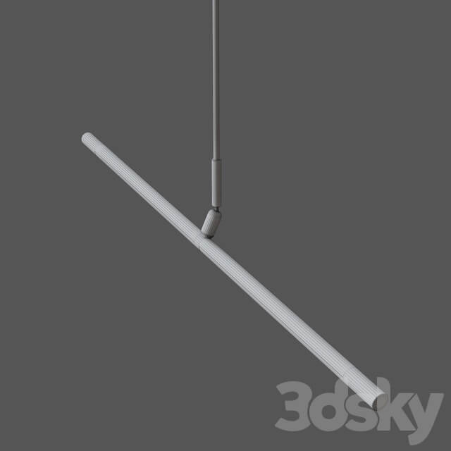 Circa Rousseau Large Linear Pendant Pendant light 3D Models