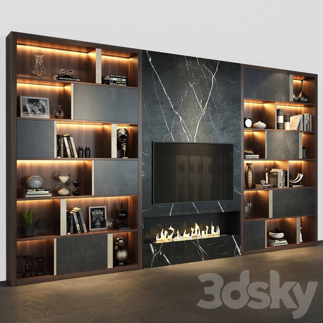 TV Wall set 72