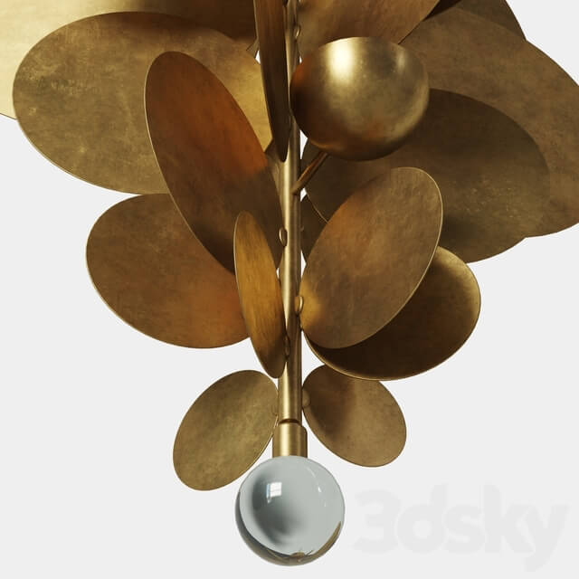 Chandelier herve van der straeten Pendant light 3D Models