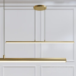 Light Rods LED Pendant Pendant light 3D Models 