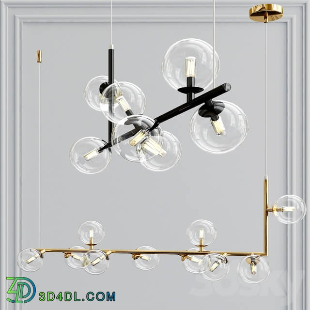 LINDA LONG Pendant light 3D Models