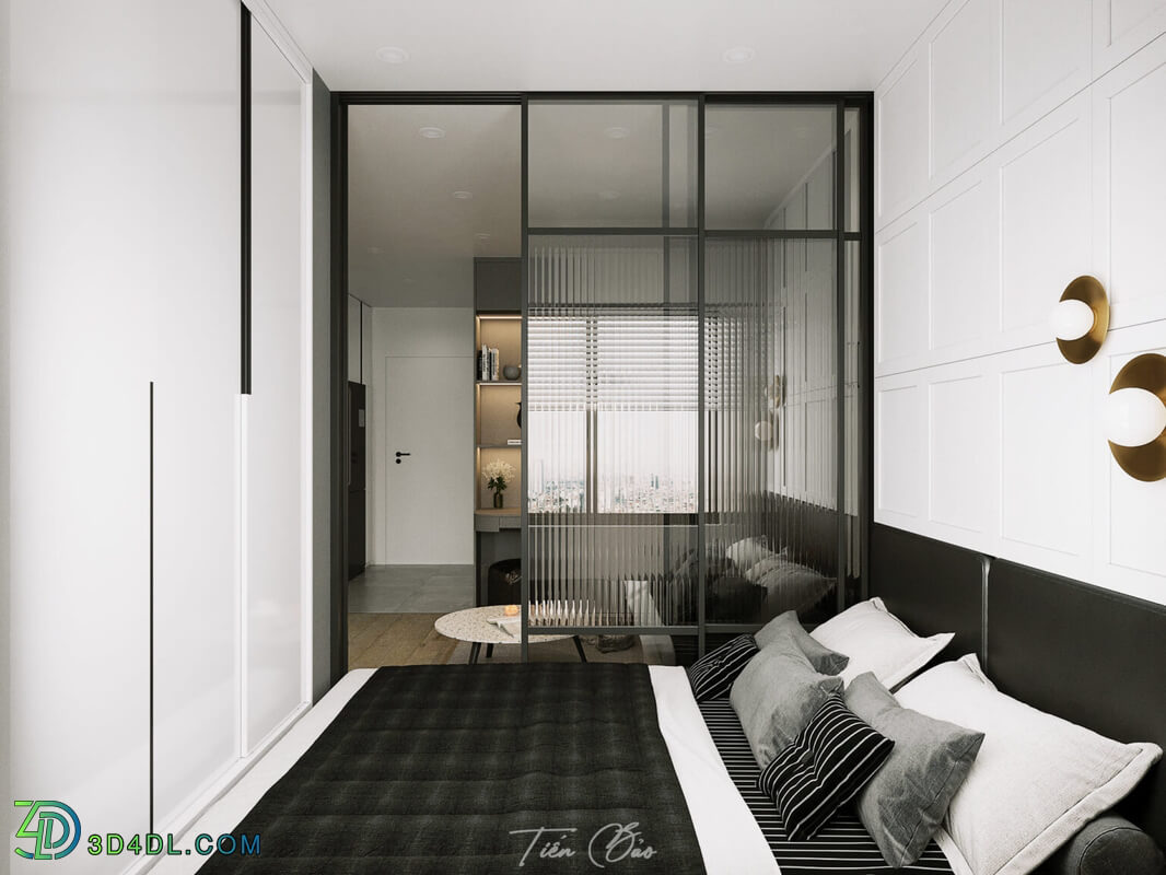 3D Interior Apartment 97 Scene File 3dsmax By Tienn Baoo