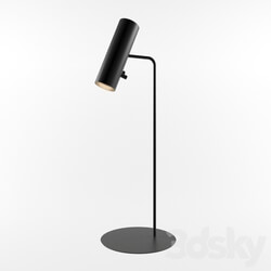 Black table lamp 