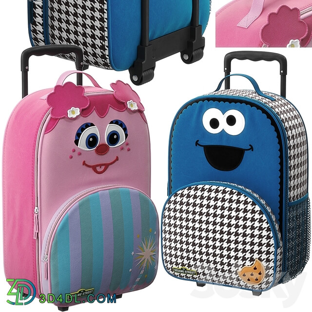 Miscellaneous Sesame street luggage model