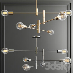 Pendant light Six Light Fixture Chandelier 