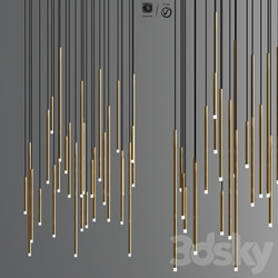 A tube nano light Pendant light 3D Models 