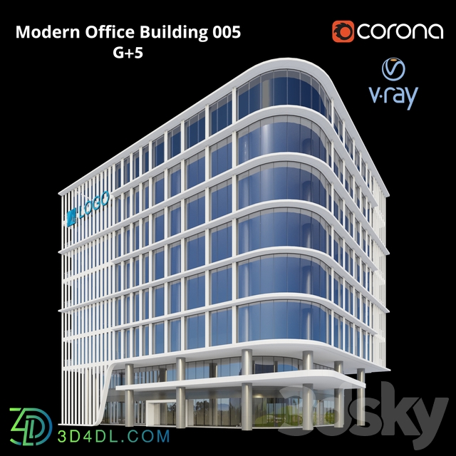 Modern Office Building 005 G 5