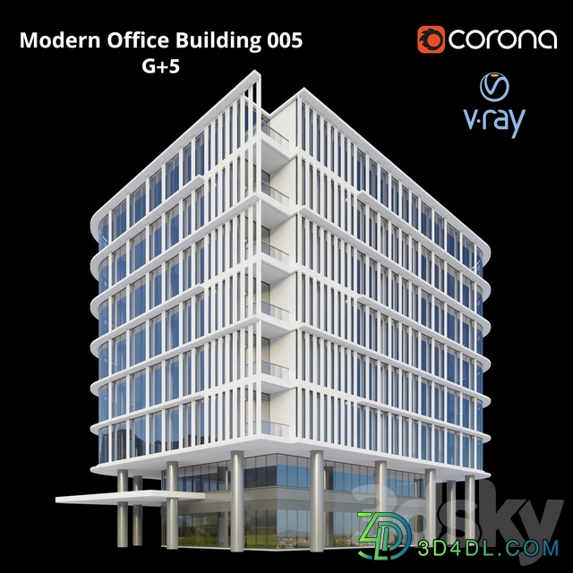 Modern Office Building 005 G 5