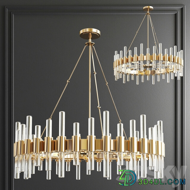 Four Exclusive Chandelier Collection 65 Pendant light 3D Models