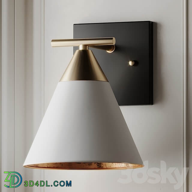 YOUNG HOUSE LOVE CLAD CONE BATH SCONCE