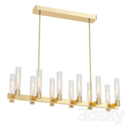PASTIS LINEAR CHANDELIER Pendant light 3D Models 