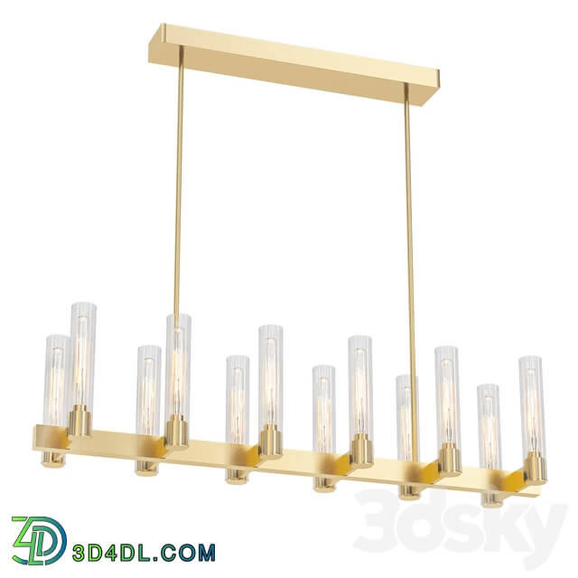 PASTIS LINEAR CHANDELIER Pendant light 3D Models