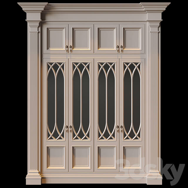 Wardrobe Display cabinets Clive Christian Wardrobe