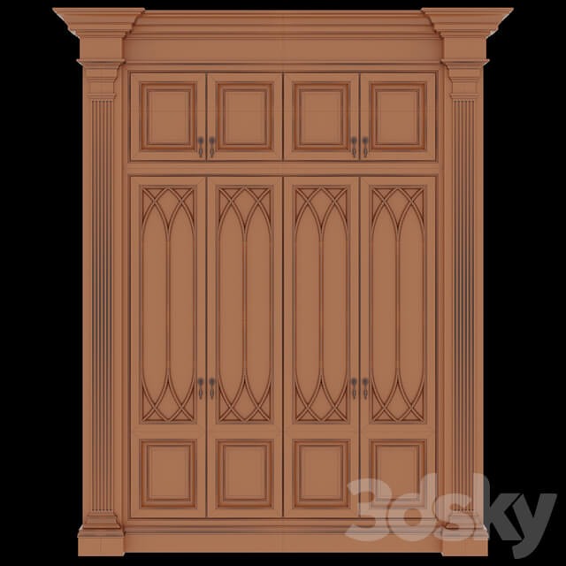 Wardrobe Display cabinets Clive Christian Wardrobe