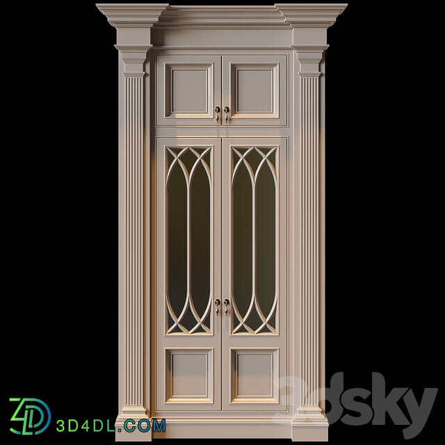 Wardrobe Display cabinets Clive Christian Wardrobe