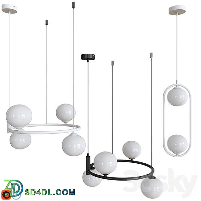 MAYTONI RING Pendant light 3D Models