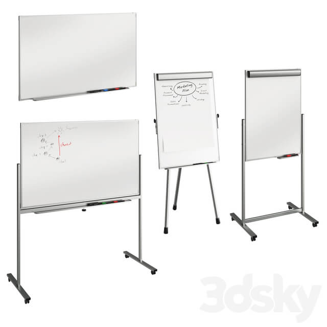 Office furniture Flipcharts and board