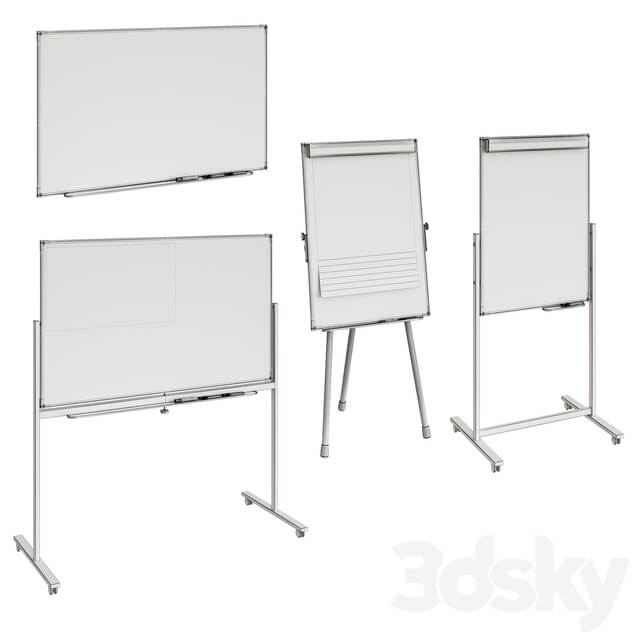 Office furniture Flipcharts and board