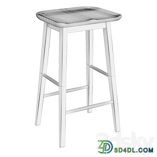 Zara Home WOODEN TALL STOOL