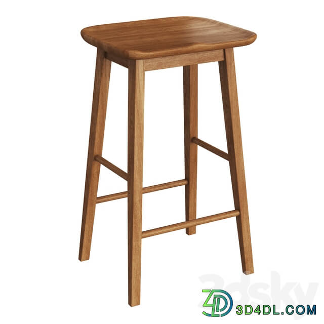 Zara Home WOODEN TALL STOOL