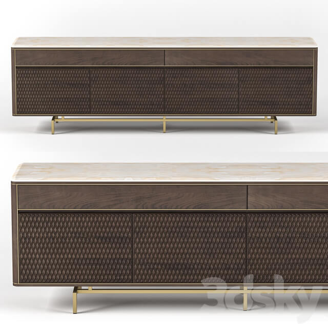 Sideboard Chest of drawer Visionnaire Parker V1