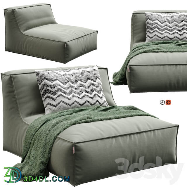 Mareta XL Lounge Chair by Diabla