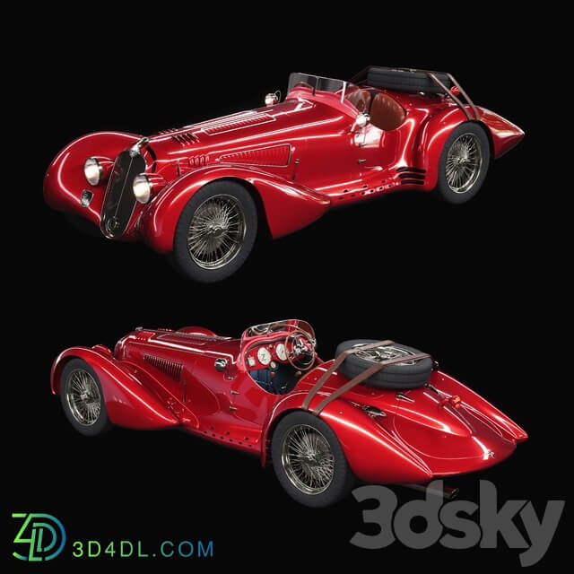 Alfa Romeo 8C 2900B Mille Miglia Roadster