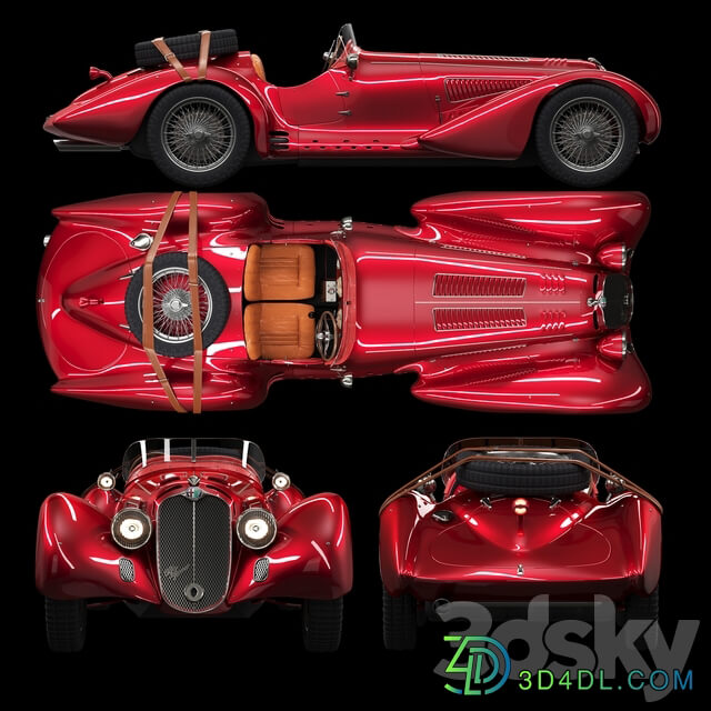 Alfa Romeo 8C 2900B Mille Miglia Roadster