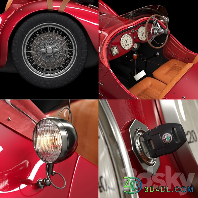 Alfa Romeo 8C 2900B Mille Miglia Roadster
