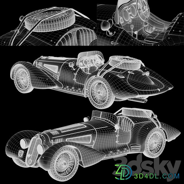 Alfa Romeo 8C 2900B Mille Miglia Roadster