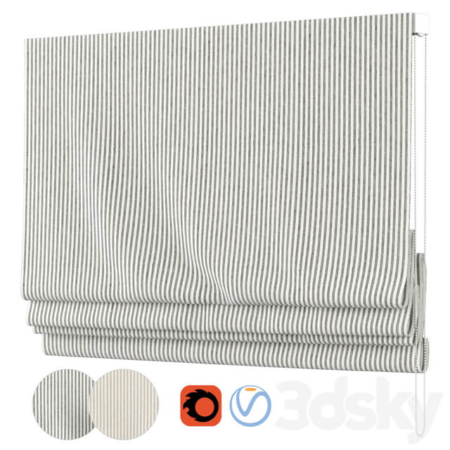 Roman Curtains 20 Pottery Barn Wheaton Stripe Shade