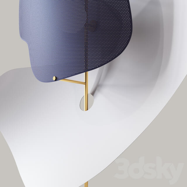Wall hung Light L3 ETS 3D Models