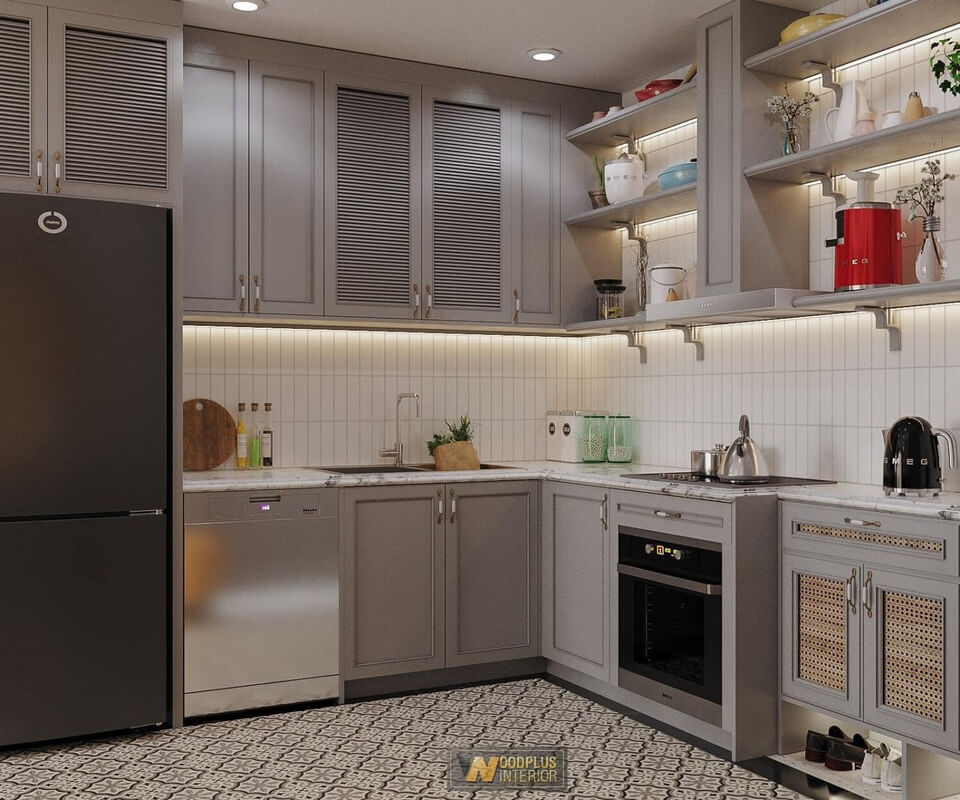  3D Indochine Apartment Interior By Nguyen Thi Hong Nhung