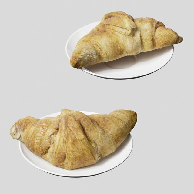 Casadio Undici A3 coffee machine with croissants