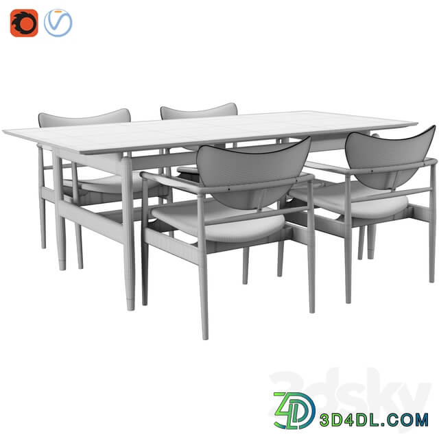 Table Chair 48 Chair Kaufmann Table