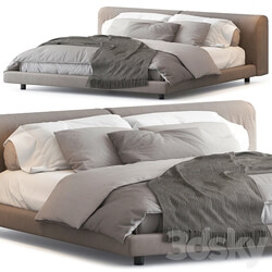 Bed SOFTWALL BED BY LIVING DIVANI 